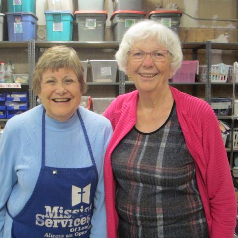 Volunteer at the Mission Store