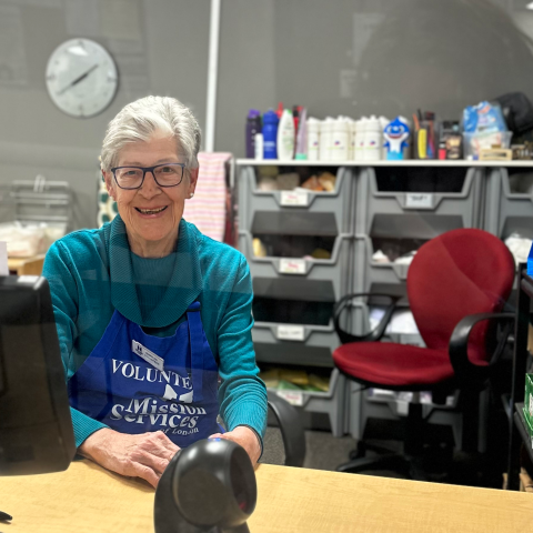 Volunteer at the Mission Store