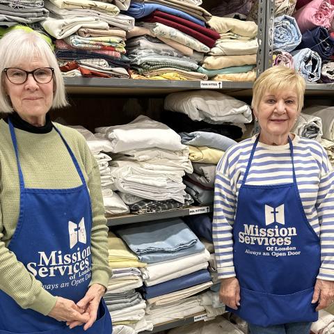 Volunteer at the Mission Store