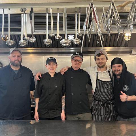 Kitchen Staff at Men's Mission