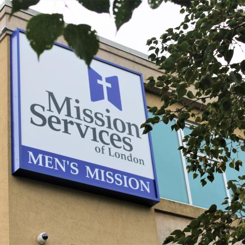 Men's Mission Sign