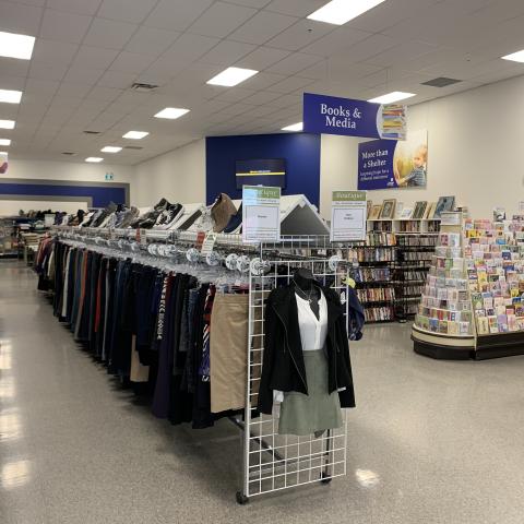 Mission Store Clothing Racks