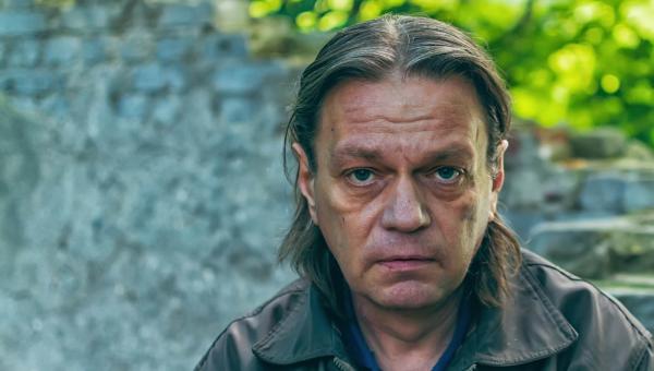 Man looking at camera